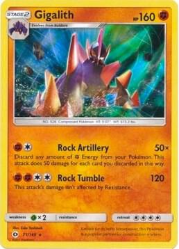 Gigalith 71/149 (Reverse Holofoil)- NM