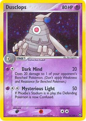 Dusclops 14/108 (Holofoil) - NM