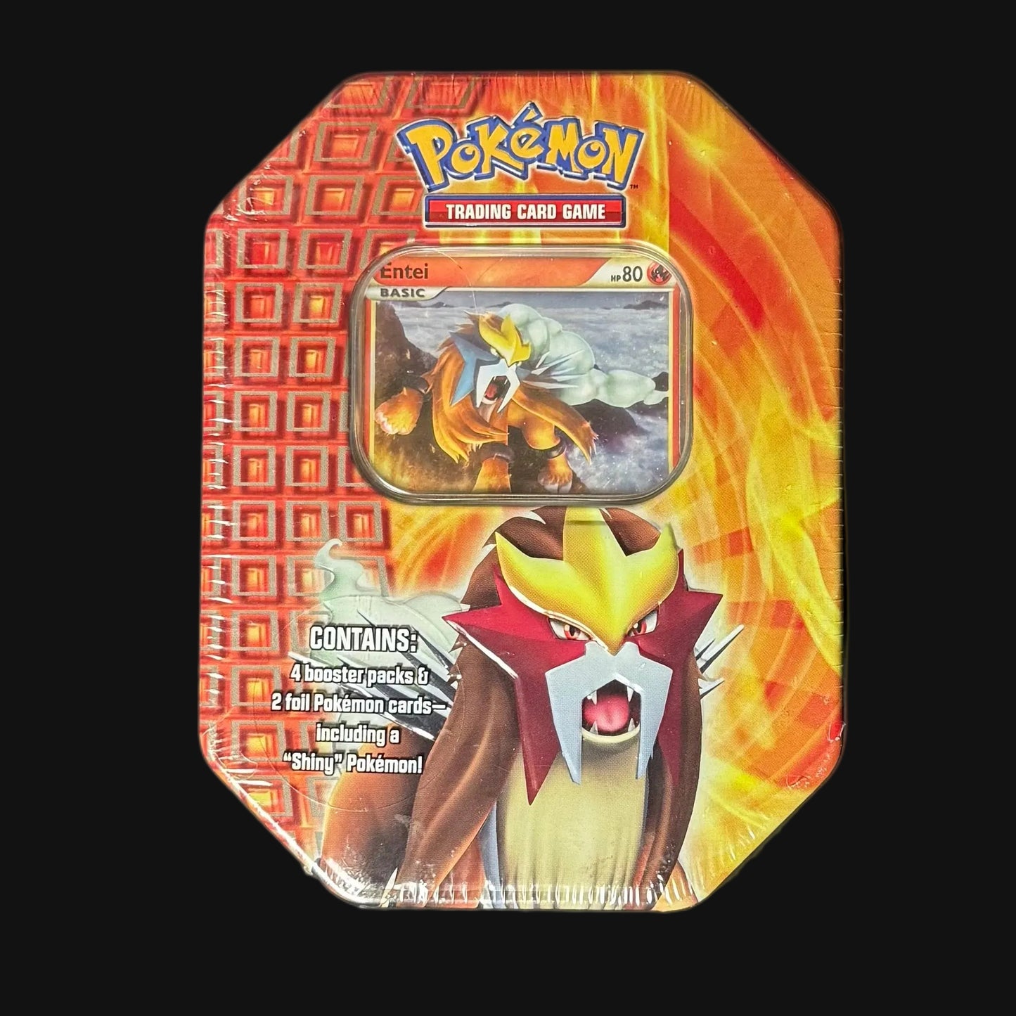 HeartGold SoulSilver Entei Tin