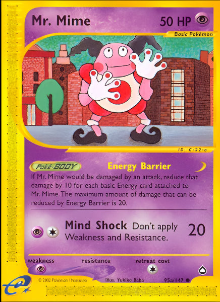 Mr. Mime 95b/147 - NM