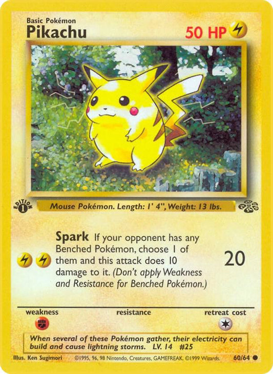 1st Edition Pikachu 60/64 - NM - KeepitSealdz