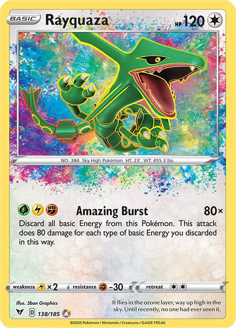 Rayquaza 138/185- NM