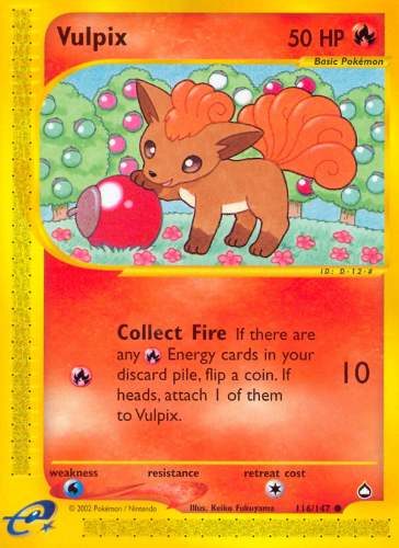 Vulpix 116/147 - NM