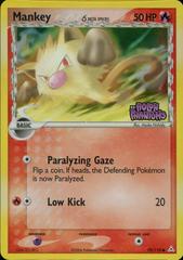 Mankey Delta Species 70/110 (Reverse Holo) - NM