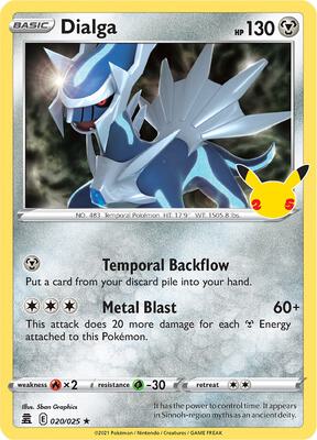 Dialga 020/025 (Holo) - NM