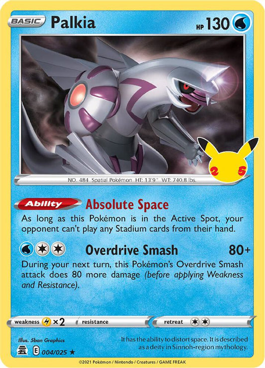 Palkia 004/025 ( Holo) - NM