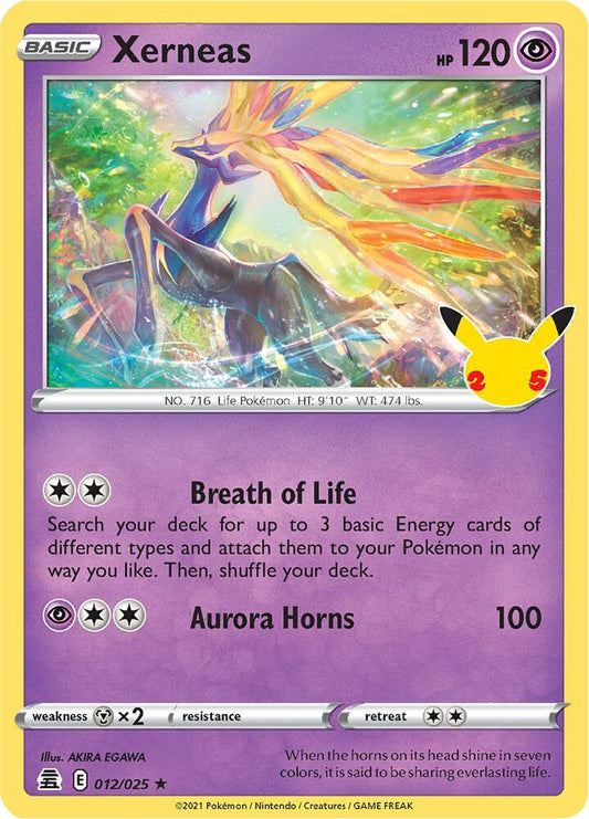 Xerneas 012/025 (Holo) - NM