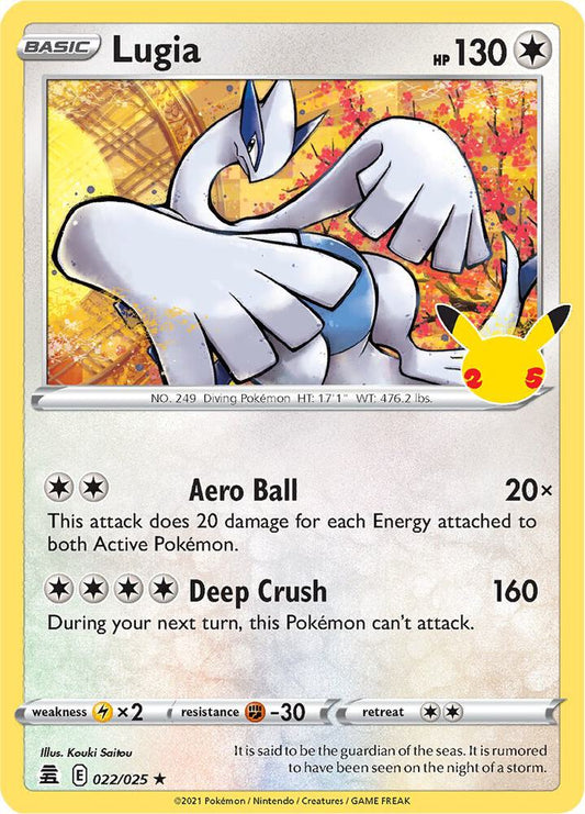 Lugia 022/025 (Holo) - NM