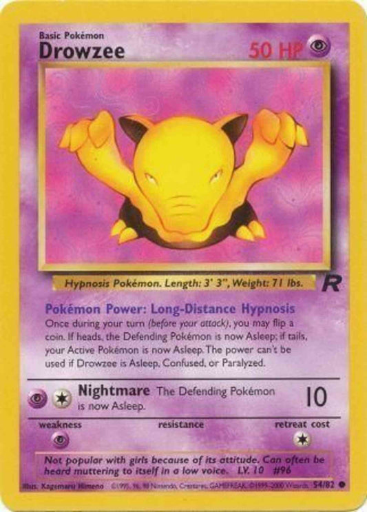 Drowzee 54/82 - NM