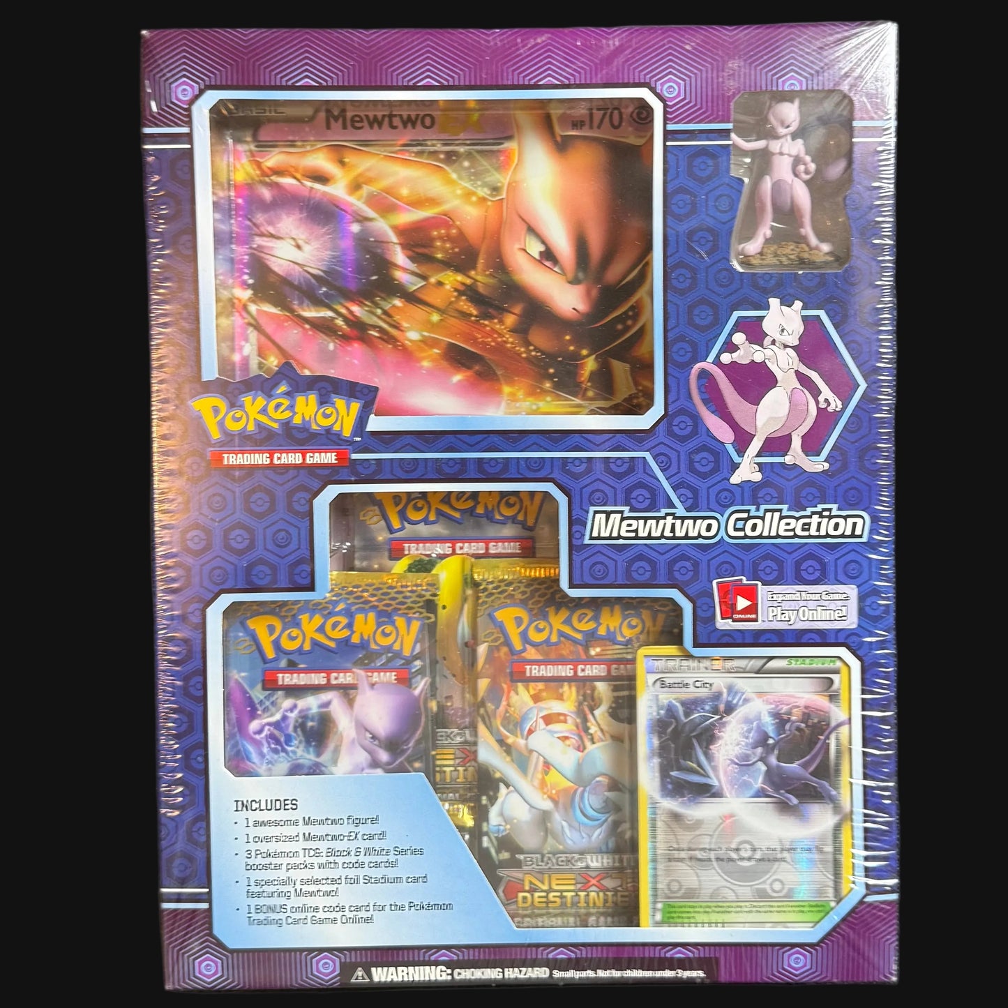 Black & White Mewtwo Figure Collection Box