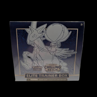 2021 Sword and Shield Chilling Reign Elite Trainer Box sealed front — KeepitSealdz