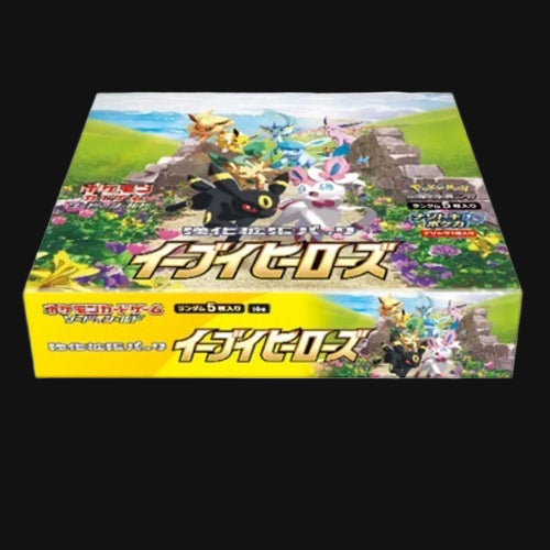 Japanese Sword and Shield Eevee Heroes sealed booster box — KeepitSealdz