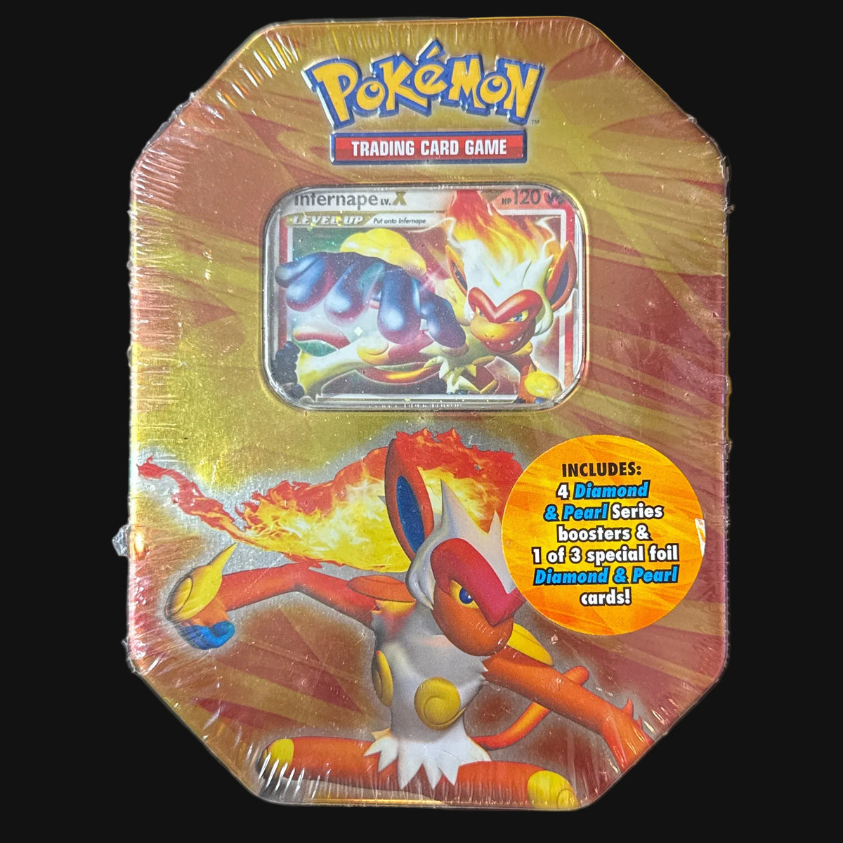 Infernape Lv.X Tin