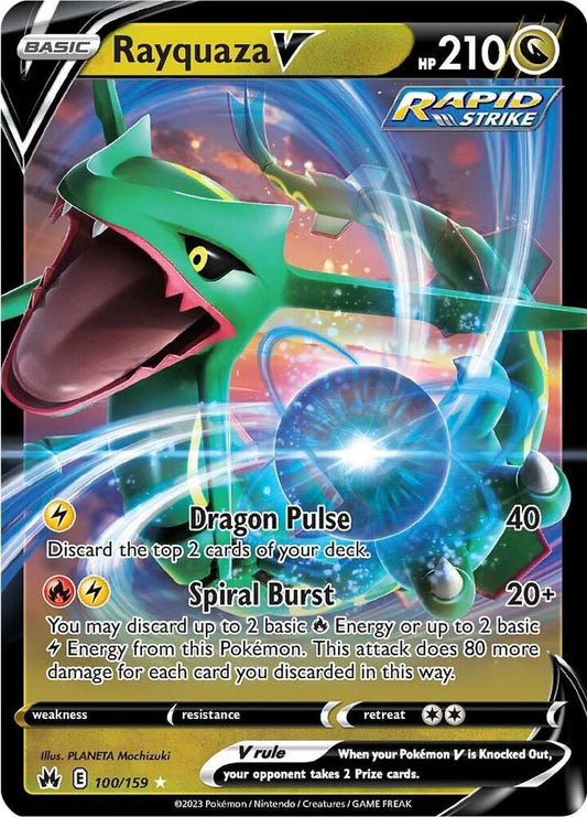 Rayquaza V 100/159 - NM