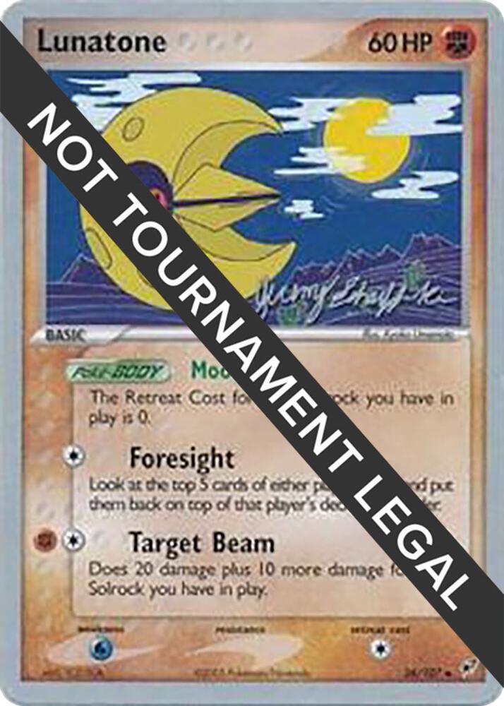 Lunatone (Jeremy Scharff-Kim Signature 2007) 36/107 - NM