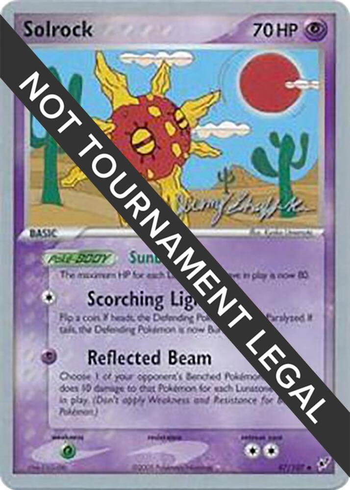 Solrock (Jeremy Scharff-Kim Signature 2007) 47/107 - NM