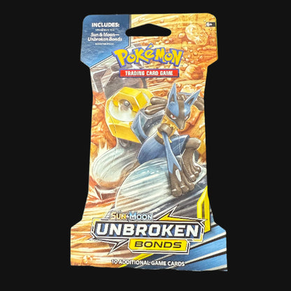 Sun & Moon Unbroken Bonds Sleeved Booster Pack