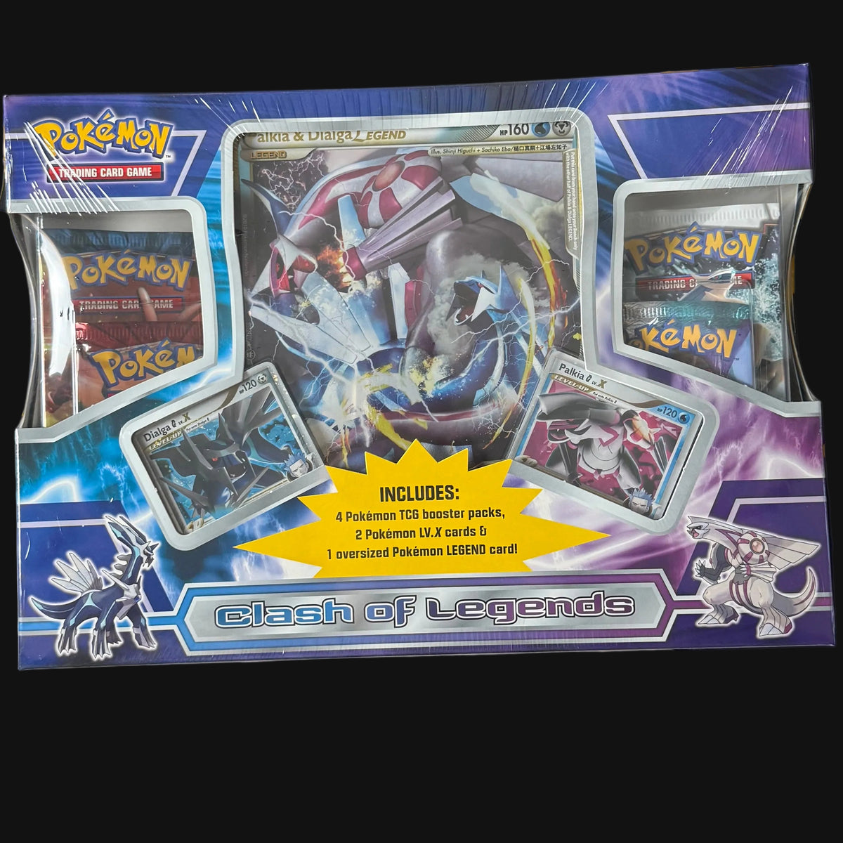 Clash of Legends Collection Box - Dialga & Palkia Lv.X