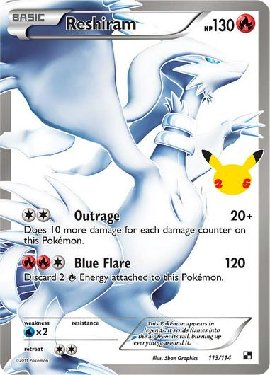Reshiram 113/114 - NM+