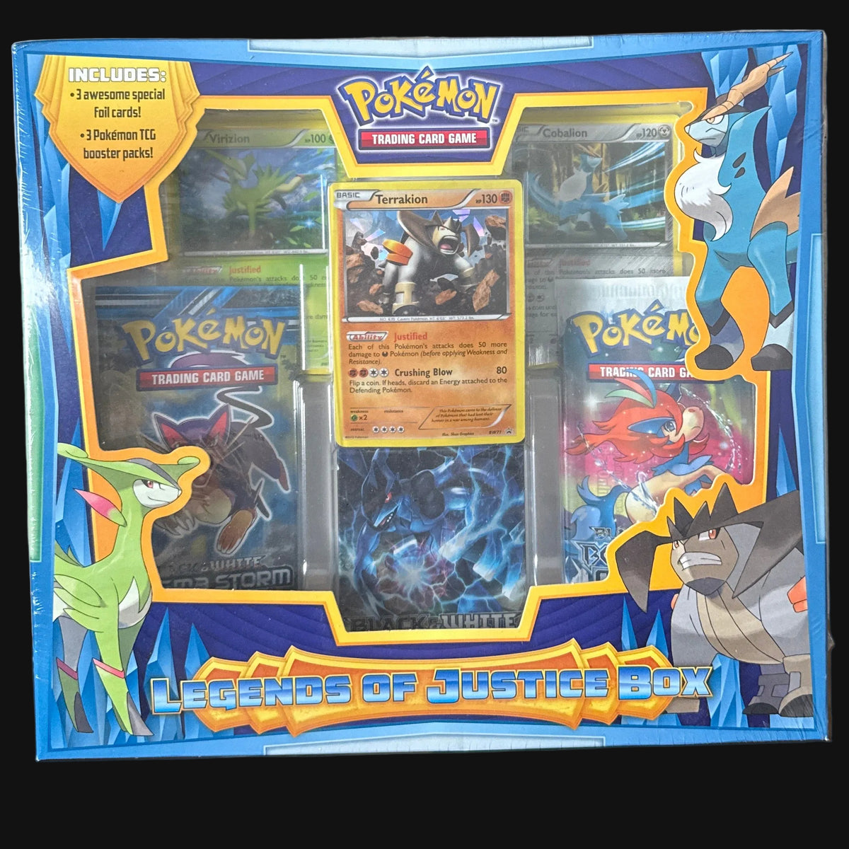 Black & White Legends Of Justice Collection Box