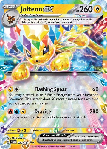 Jolteon ex 030/131 - NM