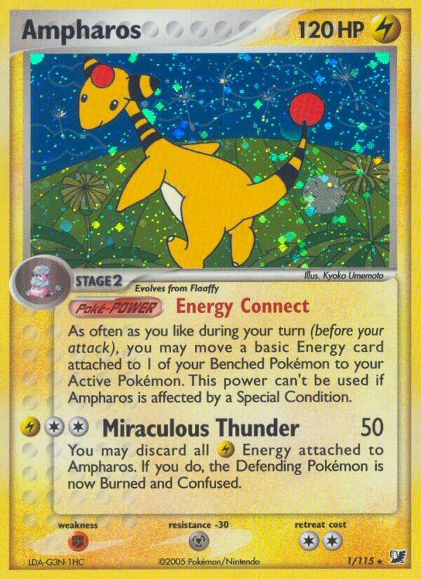 Ampharos (Holofoil) 1/115 - NM