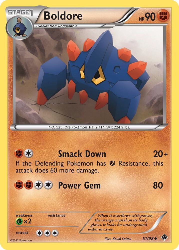 Boldore 51/98 (Reverse Holofoil) - NM