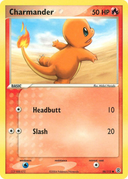 Charmander 58/112 - NM