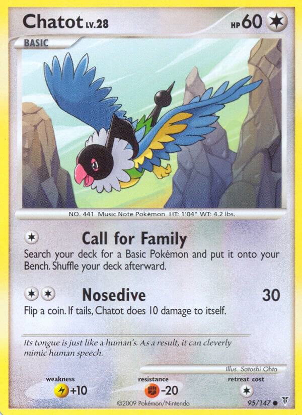 Chatot 95/147 (Reverse Holofoil) - NM
