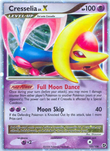 Cresselia Lv.X 103/106 - NM