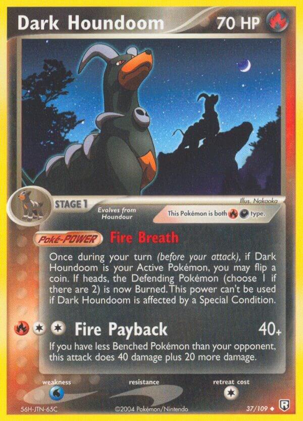 Dark Houndoom 37/109 - NM