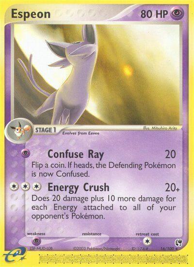 Espeon 16/100 - NM-
