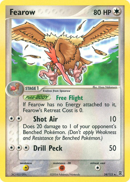 Fearow (Reverse Holofoil) 24/112 - NM