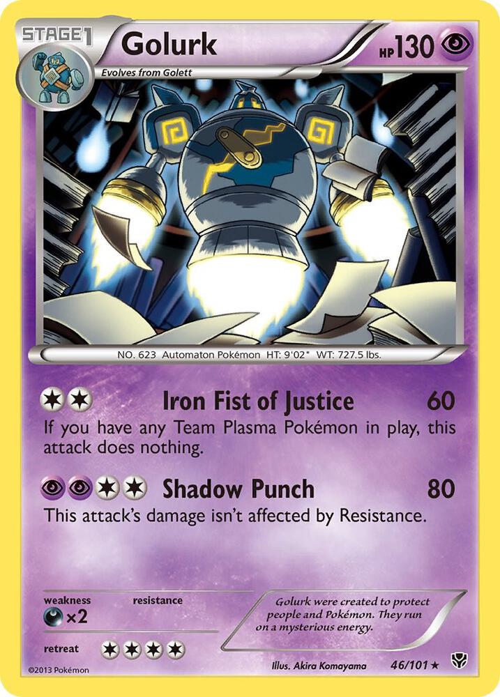 Golurk 46/101 (Reverse Holofoil) - NM