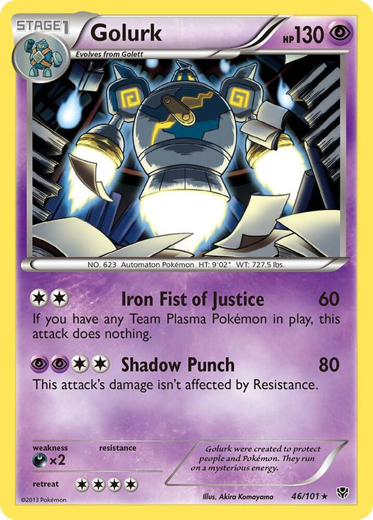 Golurk 46/101 (Reverse Holofoil) - NM