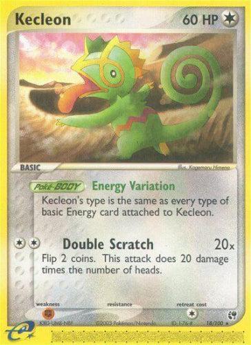 Kecleon 18/100 - NM