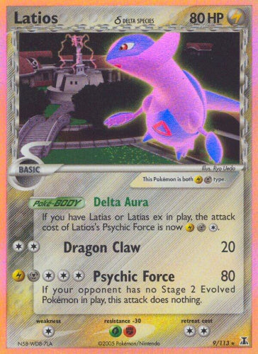 Latios Delta Species (Holofoil) 9/113 - HP
