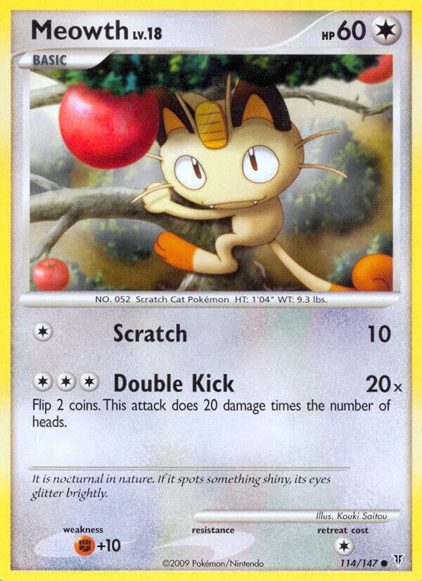Meowth 114/147 - NM