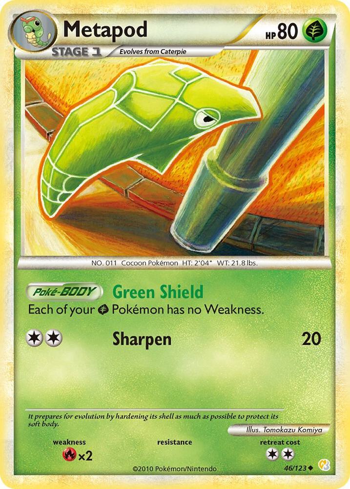 Metapod 46/123 - NM