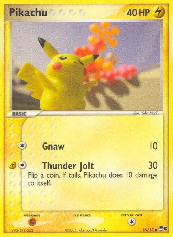 Pikachu 16/17 - NM