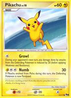 Pikachu 15/17 - NM