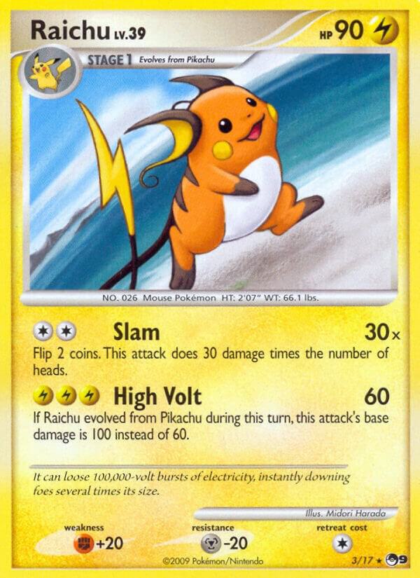 Raichu 3/17 - NM