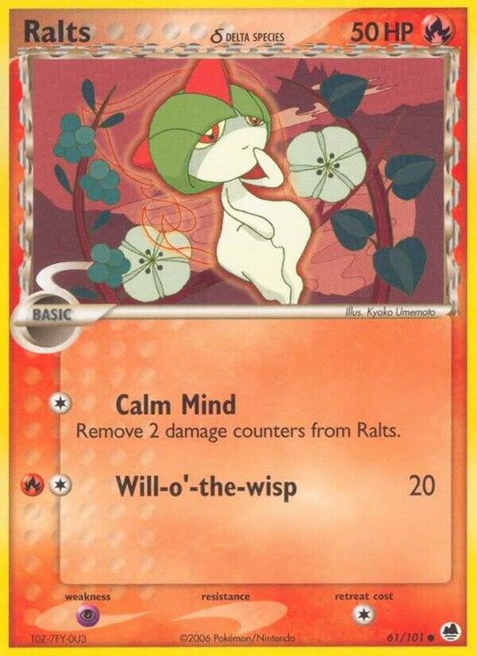 Ralts Delta Species 61/101 - LP-