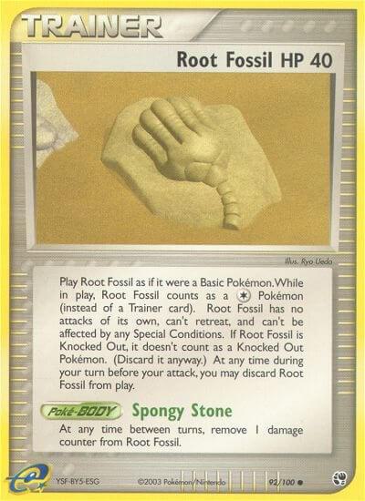 Root Fossil 92/100 - NM