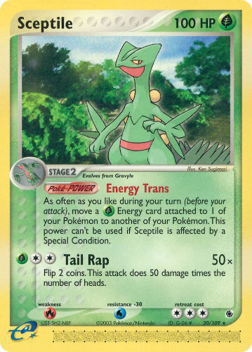 Sceptile 20/109 - NM