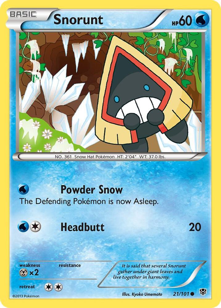 Snorunt 21/101 (Reverse Holofoil) - LP+