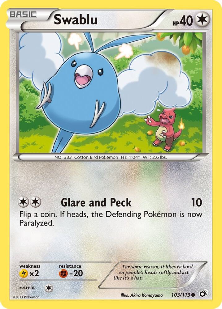 Swablu 103/113 (Reverse Holofoil) - LP