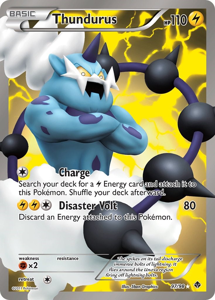 Thundurus 97/98 - NM