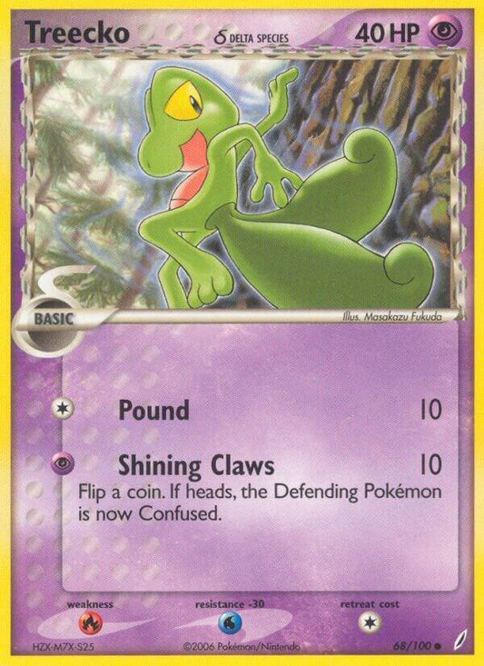 Treecko Delta Species 68/100 - LP