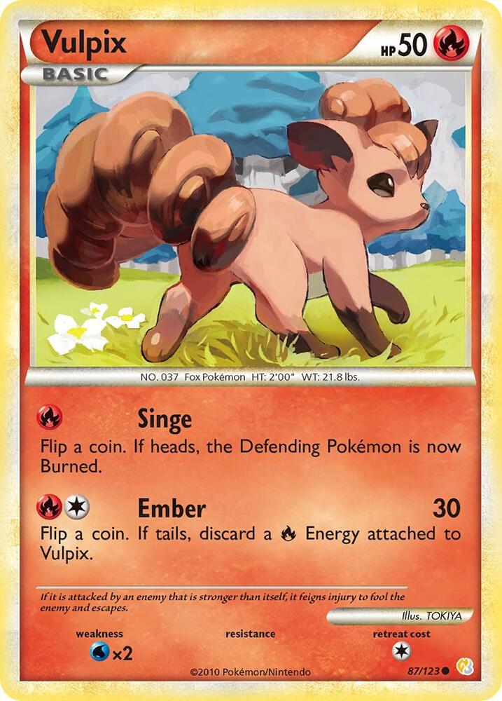 Vulpix 87/123 - NM